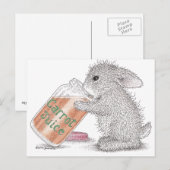 Het Briefkaart HappyHoppers® (Voorkant / Achterkant)