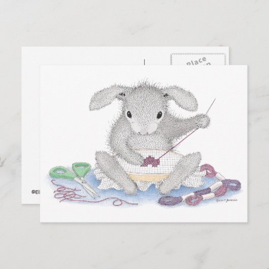 Het Briefkaart HappyHoppers® (Voorkant / Achterkant)