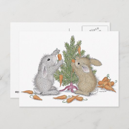 Het Briefkaart HappyHoppers® (Voorkant / Achterkant)