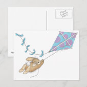 Het Briefkaart HappyHoppers® (Voorkant / Achterkant)