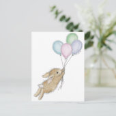 Het Briefkaart HappyHoppers® (Staand voorkant)