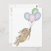 Het Briefkaart HappyHoppers® (Voorkant / Achterkant)