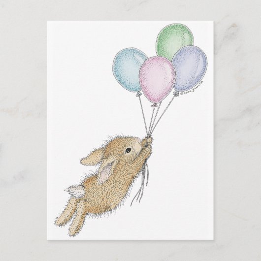 Het Briefkaart HappyHoppers® (Voorkant)