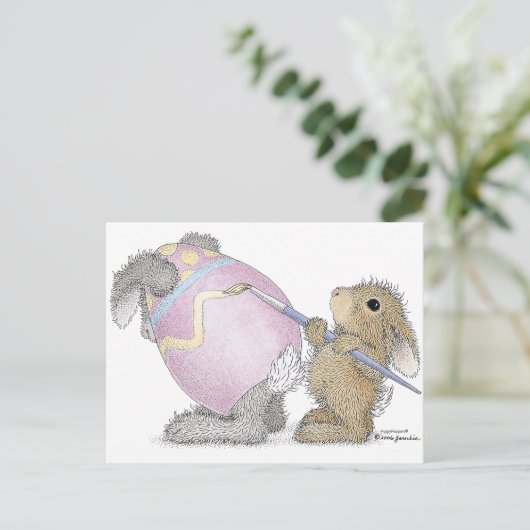 Het Briefkaart HappyHoppers® (Staand voorkant)