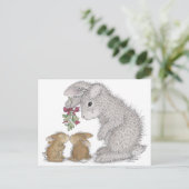 Het Briefkaart HappyHoppers® (Staand voorkant)