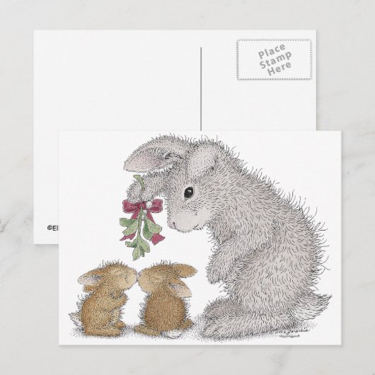 Het Briefkaart HappyHoppers® (Voorkant / Achterkant)