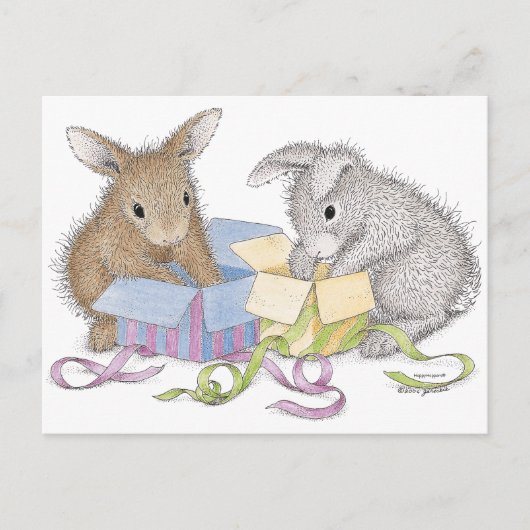 Het Briefkaart HappyHoppers® (Voorkant)