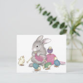 Het Briefkaart HappyHoppers® (Staand voorkant)