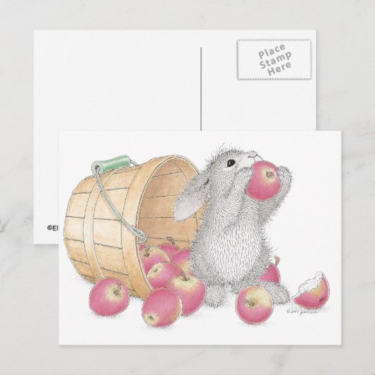 Het Briefkaart HappyHoppers® (Voorkant / Achterkant)