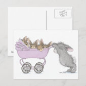 Het Briefkaart HappyHoppers® (Voorkant / Achterkant)