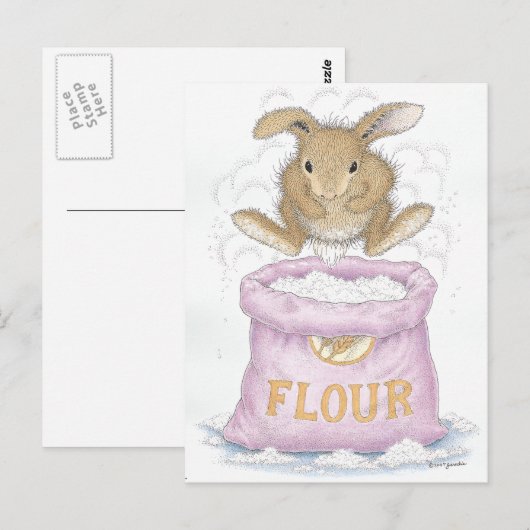 Het Briefkaart HappyHoppers® (Voorkant / Achterkant)