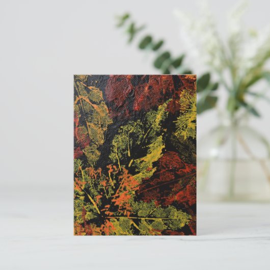 Het Briefkaart in de herfst (Staand voorkant)