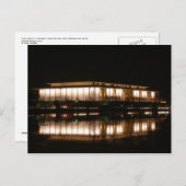 Het Briefkaart Kennedy Center (Voorkant / Achterkant)