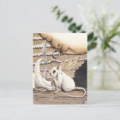 Het briefkaart Locket (Staand voorkant)