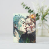 Het Briefkaart Lovers (Staand voorkant)