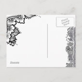 Het Briefkaart No2 2009 van de henna (Achterkant)