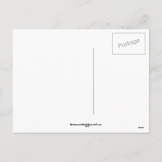 Het Briefkaart 'Oplaadstier' aanpassen (Achterkant)