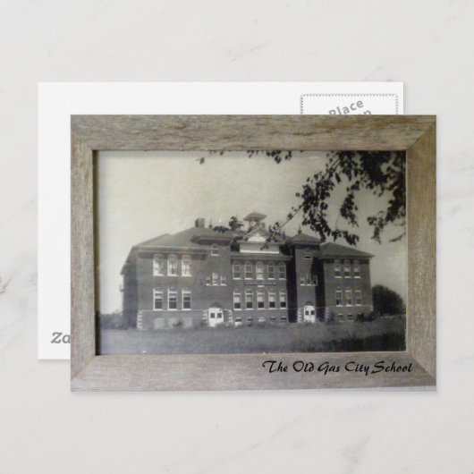 Het Briefkaart Oude School (Voorkant / Achterkant)