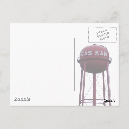 Het Briefkaart Oude School (Achterkant)