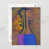 Het Briefkaart Paar (Voorkant / Achterkant)