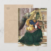 Het Briefkaart Pinturicchio van Kerstmis van de (Voorkant / Achterkant)