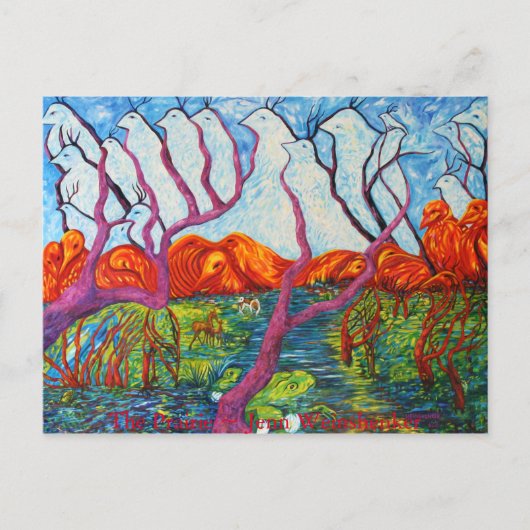 Het BRIEFKAART Prairie (Voorkant)