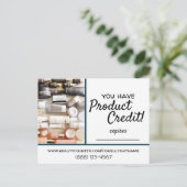 Het Briefkaart productkrediet Beautycounter (Staand voorkant)