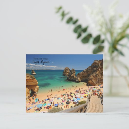 Het Briefkaart Real Portugal — Lagos, Algarve (Staand voorkant)