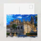 Het Briefkaart Real Spanje — Sevilla (Voorkant / Achterkant)