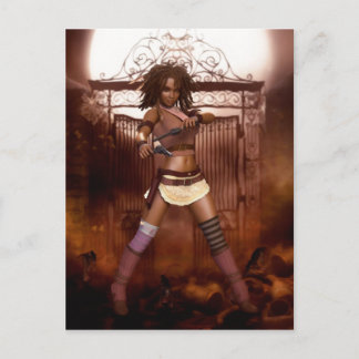 Het Briefkaart Renegade Gunslinger