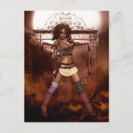 Het Briefkaart Renegade Gunslinger