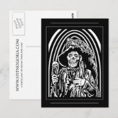 Het briefkaart Rode Dood (Voorkant / Achterkant)