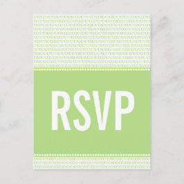 Het Briefkaart RSVP van de Digitale Binaire Code R