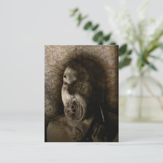 Het Briefkaart Screaming (Staand voorkant)