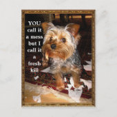 Het  Briefkaart Shredder (Voorkant)