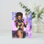 Het Briefkaart Sorceress (Staand voorkant)