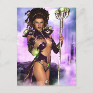 Het Briefkaart Sorceress