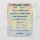 Het Briefkaart Tien Geboden (Voorkant)