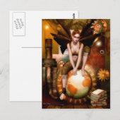 Het Briefkaart Tinker Faerie (Voorkant / Achterkant)