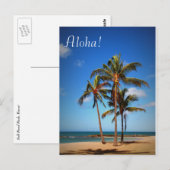 Het Briefkaart van Aloha (Voorkant / Achterkant)