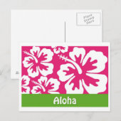 Het Briefkaart van Aloha (Voorkant / Achterkant)
