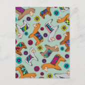 Het Briefkaart van Alpacas (Voorkant)