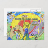 Het Briefkaart van Baruch (Voorkant / Achterkant)