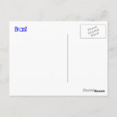 Het Briefkaart van Brazilië (Achterkant)