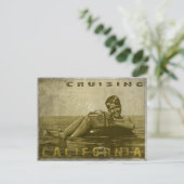 Het Briefkaart van Californië kruipen met Cool  Gu (Staand voorkant)