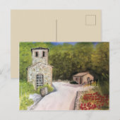 HET BRIEFKAART VAN CALIFORNIË VAN DE WIJNMAKERIJ (Voorkant / Achterkant)