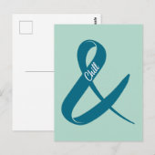 Het Briefkaart van Chill Ampersand (Voorkant / Achterkant)