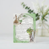 Het Briefkaart van de Aankondiging van de Mode (Staand voorkant)