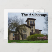 Het Briefkaart van de Anchorage (Voorkant / Achterkant)