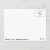 Het briefkaart van de Aziatisch-stijl met het (Achterkant)